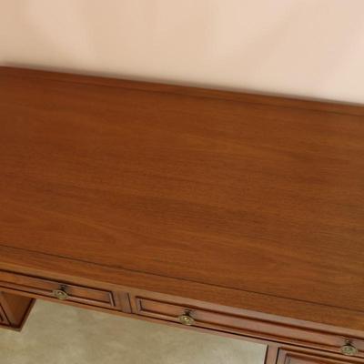 DREXEL Triune Four Drawer Writing Desk