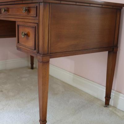 DREXEL Triune Four Drawer Writing Desk