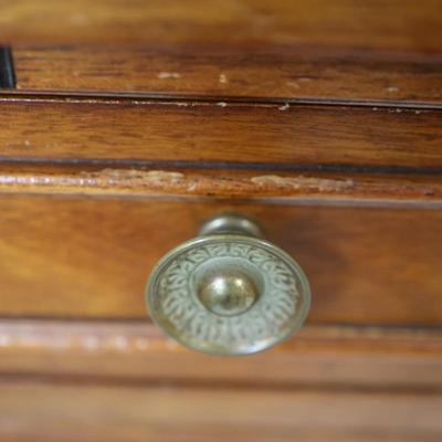 DREXEL Triune Four Drawer Writing Desk