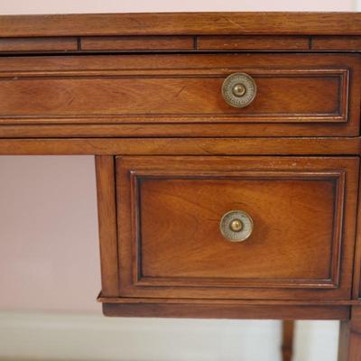 DREXEL Triune Four Drawer Writing Desk