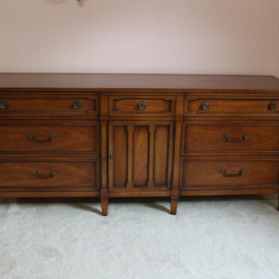 DREXEL Nine Drawer Dresser
