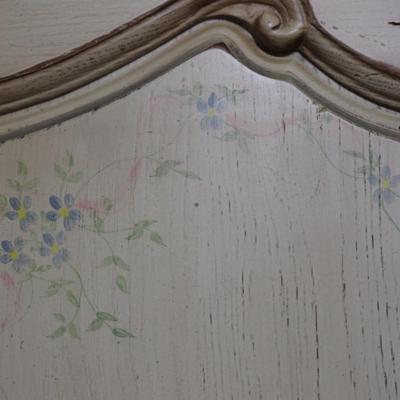 Vintage THOMASVILLE Armoire Hand Painted
