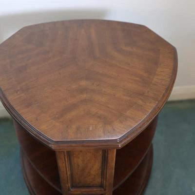 Heritage Three-Tier Occasional Side Table