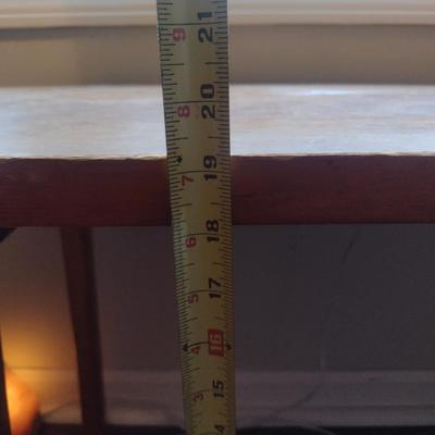 Vintage Wooden Short Table- Approx 36 3/4" Long