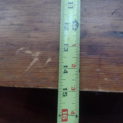 Vintage Wooden Short Table- Approx 36 3/4" Long