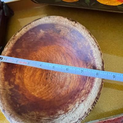 Decorative Lot - Vintage, Wood, Trays, Etc.