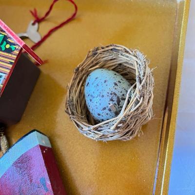 Decorative Lot - Vintage, Wood, Trays, Etc.