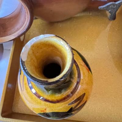 Decorative Lot - Vintage, Wood, Trays, Etc.