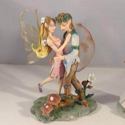 Pair of Dragonsite Forever Fairy Figurines- One Limited Edition and Numbered (#4)