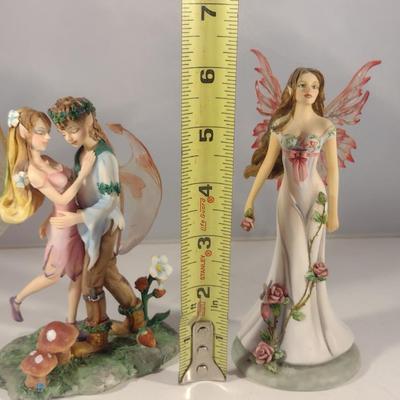 Pair of Dragonsite Forever Fairy Figurines- One Limited Edition and Numbered (#4)