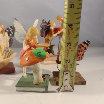 Collection of Fairy Figurines- Butterfly Fairies (#5)