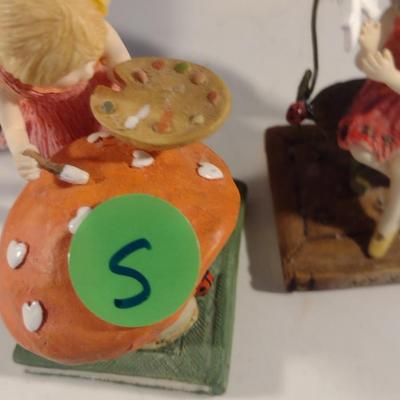 Collection of Fairy Figurines- Butterfly Fairies (#5)