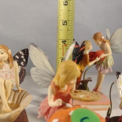 Collection of Fairy Figurines- Butterfly Fairies (#5)