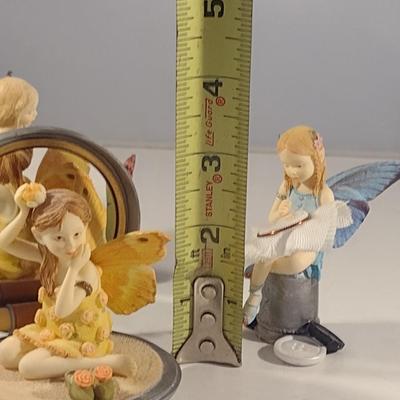 Collection of Fairy Figurines- Butterfly Fairies (#6)