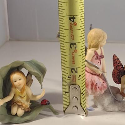 Collection of Fairy Figurines- Butterfly Fairies (#6)