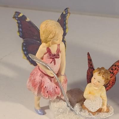 Collection of Fairy Figurines- Butterfly Fairies (#6)