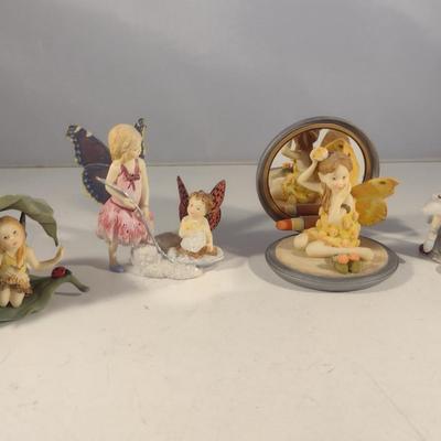 Collection of Fairy Figurines- Butterfly Fairies (#6)