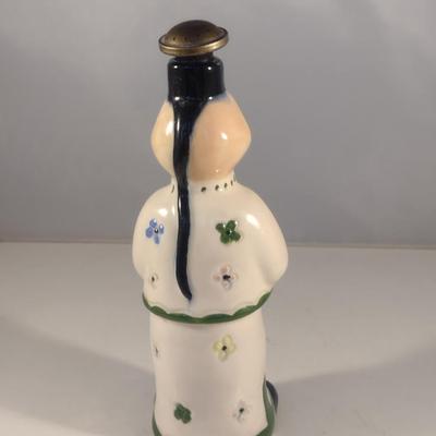 Porcelain China Man Sprinkle Plenty Laundry/Ironing Water Bottle