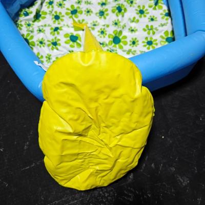Vintage 1980’s Barbie Blow Up Pool, Sailboat, chairs and more
