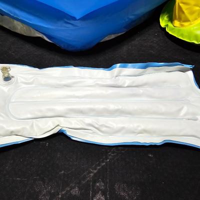 Vintage 1980’s Barbie Blow Up Pool, Sailboat, chairs and more