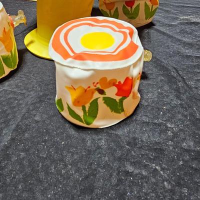 Vintage BARBIE PUFF & PLAY Inflatable Blow Up Dinette Furniture 1977 with inflatable kitchen