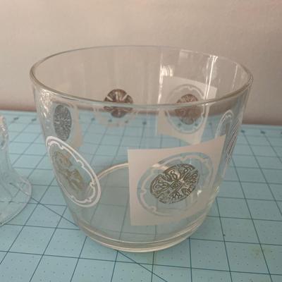 Candle sconces and ice bucket