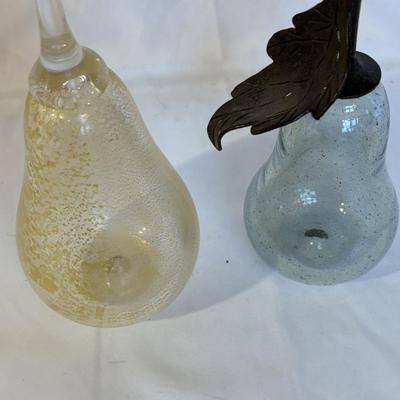 Silver & Glass Decorative Fruit (DR-ES)