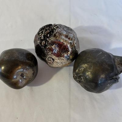 Silver & Glass Decorative Fruit (DR-ES)
