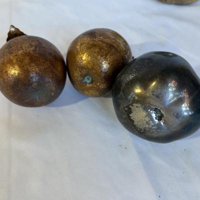 Silver & Glass Decorative Fruit (DR-ES)