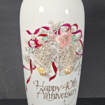 LOT 282: : "MOMENTS" Signed Book By Sarah the Duchess of York, 40TH Anniversary China, Antique Glass Pin Stamp Tray, Large...