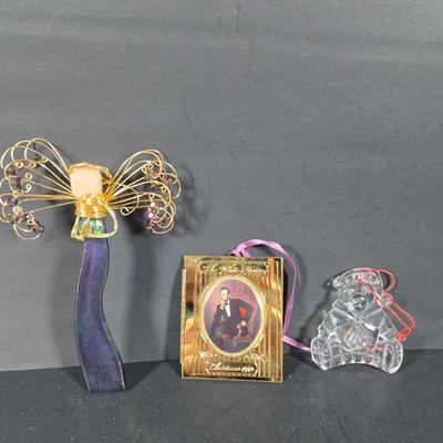 LOT 283: Christmas Lot With SNOW BABIES, MIKASA Platter, and More