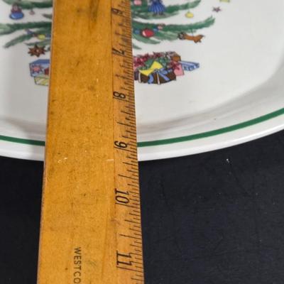 LOT 283: Christmas Lot With SNOW BABIES, MIKASA Platter, and More