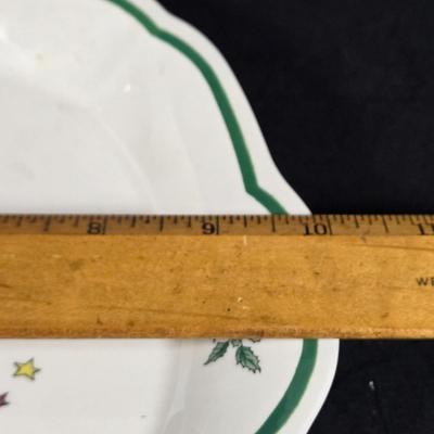 LOT 283: Christmas Lot With SNOW BABIES, MIKASA Platter, and More