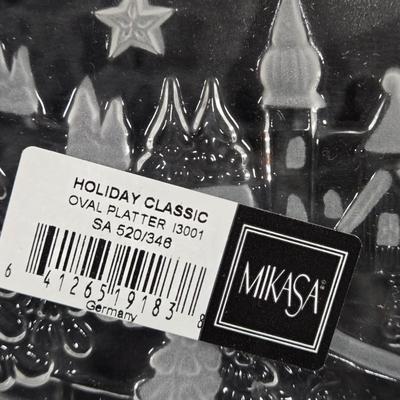 LOT 283: Christmas Lot With SNOW BABIES, MIKASA Platter, and More