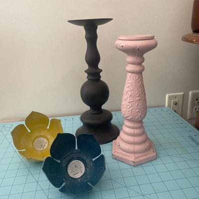 Candle sticks and holders
