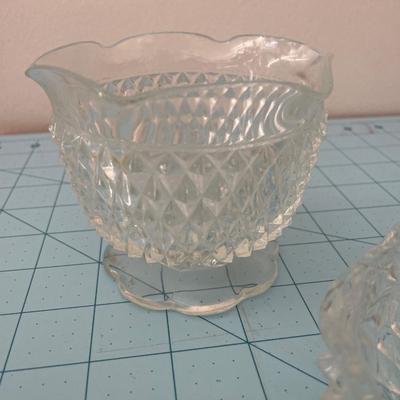 3 diamond cut bowls