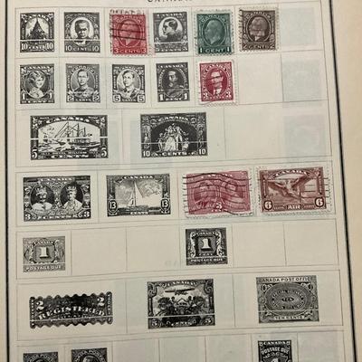Modern Postage Stamp Album.