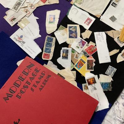 Modern Postage Stamp Album.