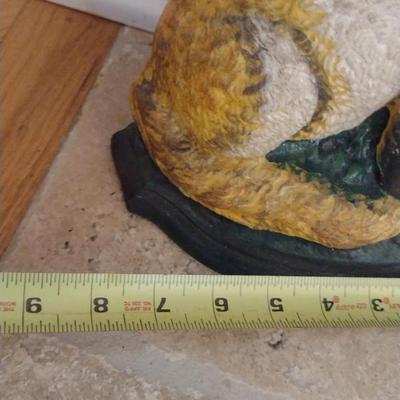 Cast Iron Fox Design Door Stop- Approx 11 1/2" Tall