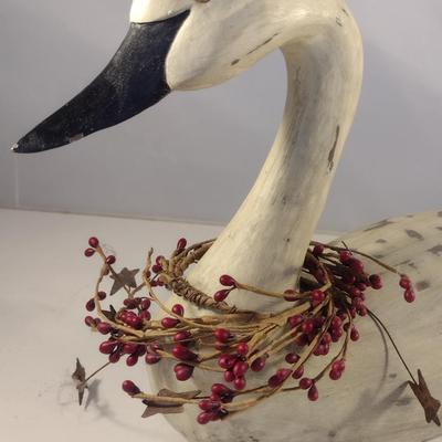 The Country Home Collection Decorative Swan- Approx 13 1/2" Long