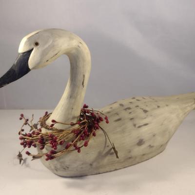 The Country Home Collection Decorative Swan- Approx 13 1/2" Long