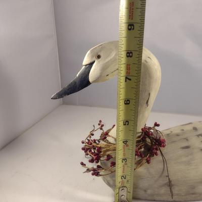 The Country Home Collection Decorative Swan- Approx 13 1/2" Long