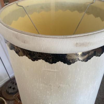 Extra large brass lamp