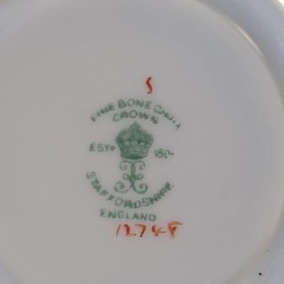 Staffordshire Fox Hunt Design China- 6 Pieces