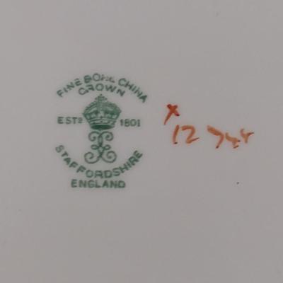 Staffordshire Fox Hunt Design China- 6 Pieces