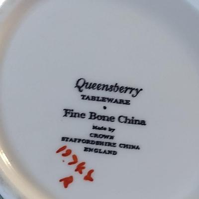 Staffordshire Fox Hunt Design China- 6 Pieces