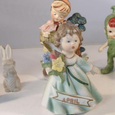 Collection of Porcelain Figurines