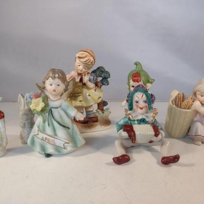 Collection of Porcelain Figurines