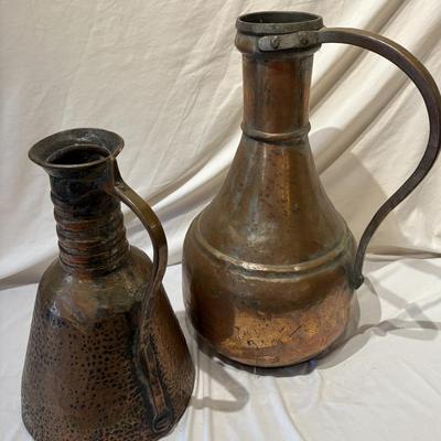 Hammered Copper Ewers (DR-ES)