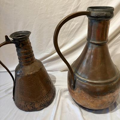 Hammered Copper Ewers (DR-ES)